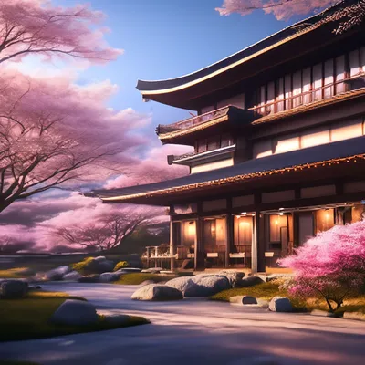 весенние цветы создают яркую природу сцены фоновой среды японской Фото И  картинка для бесплатной загрузки - Pngtree