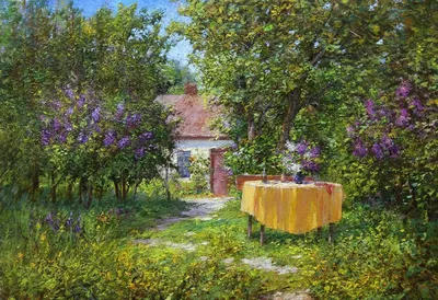 Весенний сад — Галерея авторских работ современного украинского искусства  \"ГАММА\"
