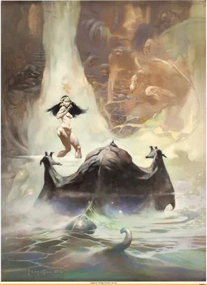 На верхней картинке крышка настольной игры Heroquest 1989-го года, на  нижней - ее перевыпуска в 2020 / Маги(Fantasy) :: Воины (Fantasy)  (Воины(Fantasy)) :: Fantasy (Fantasy art) :: стиль :: Ретро-фэнтези :: art (