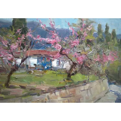 Купить картину Весна в Крыму в Москве от художника Потапенко Алексей