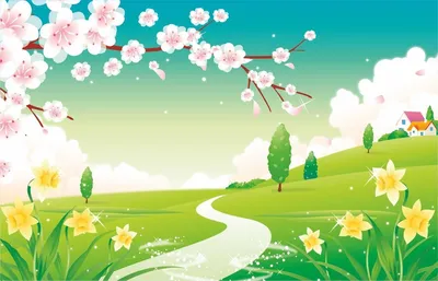 векторный цветочный венок весна цветочная рамка цветочный круг Иллюстрация  вектора - иллюстрации насчитывающей декоративно, карточка: 216813917