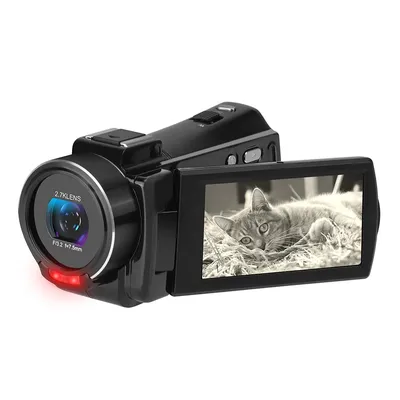 Видеокамера с инфракрасным ночным видением, видеокамера 2,7 K 1080P Full HD  YouTube Vlog Ghost, Охотничья Видеосъемка, камера s | AliExpress