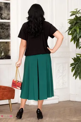 Летняя юбка с разрезом - купить оптом по выгодной цене | Интернет-магазин  «DS Trend»