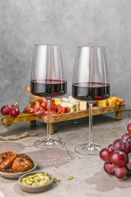 Бокалы для вина из немецкого хрустального стекла (2шт.) – в стильном  интернет-магазине DECORAHOLIC