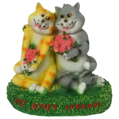 Декоретто HJ 4013 \"Влюбленные коты\" на Лесоторговой в Орле по цене: 220 ₽