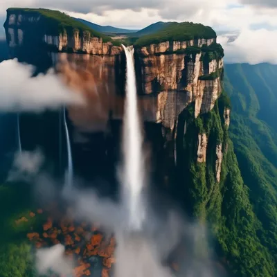 Самый большой водопад в венесуэле - 66 фото