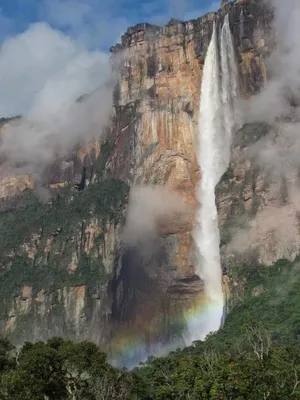 Водопад Анхель в Венесуэле с высоты…» — создано в Шедевруме