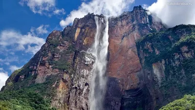 Водопад Анхель Красивая География - YouTube