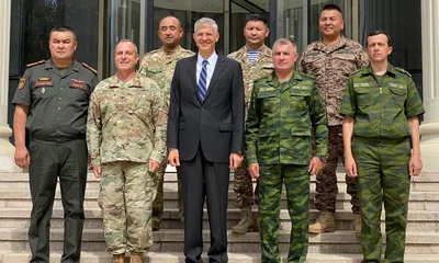 Военные учения РЕГИОНАЛЬНОЕ СОТРУДНИЧЕСТВО 2022 начались в Душанбе -  Посольство США в Таджикистане
