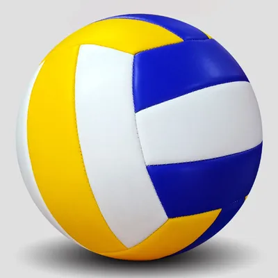 Волейбольный мяч V202021 белый/синий код 51324