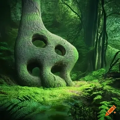 Темный волшебный лес (44 фото) - красивые фото