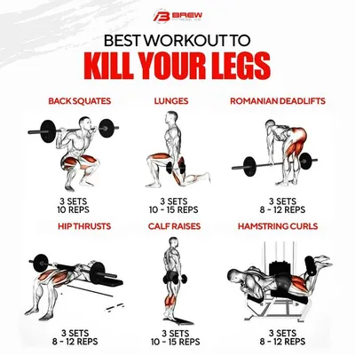 BEST WORKOUT FOR LEGS! | Best leg workout, Gym workouts for men, Leg and  glute workout