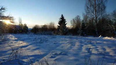 Восход солнца ландшафта утра зимы Стоковое Фото - изображение насчитывающей  валы, снежок: 131761334