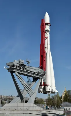 Vostok 1 rocket Stock Photo - Alamy