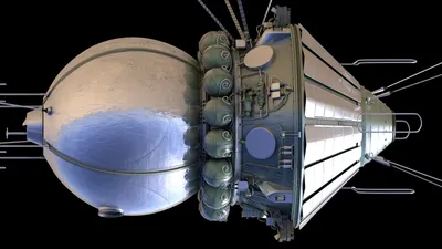 Vostok 1 3D model - Download Spacecraft on 3DModels.org