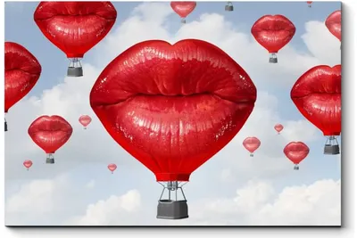 Букет шаров «Воздушный поцелуй» - Твой праздник! Воздушные шары и Аниматоры  в Калининграде!