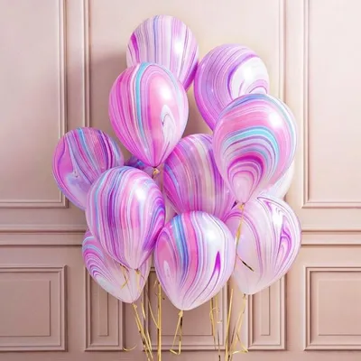 Шары воздушные, шарики воздушные с днем рождения - купить в  интернет-магазине OZON с доставкой по России (618114838)