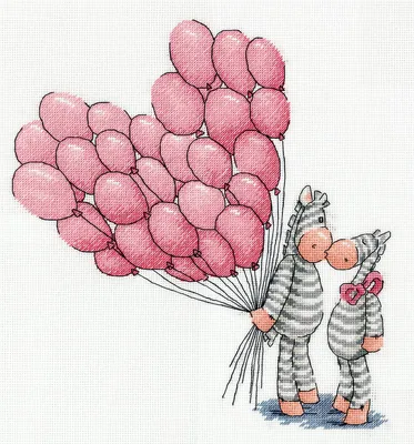 Воздушный поцелуй\" облако 11 из воздушных шаров купить по цене 2230.00 руб.  в Екатеринбурге | Интернет-магазин Академия чудес