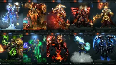 Коллекция всех арканов Dota 2 - фото, картинки, обои в хорошем качестве