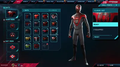Как открыть все костюмы в игре Spider-Man: Miles Morales | PLAYER ONE