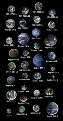 Только подумайте: это все известные на данные момент планеты похожие на  ЗемлюИ это лишь те, что открыты... | Пикабу
