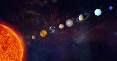 Все планеты Солнечной системы могли бы уместиться между Землей и Луной. |  Пикабу