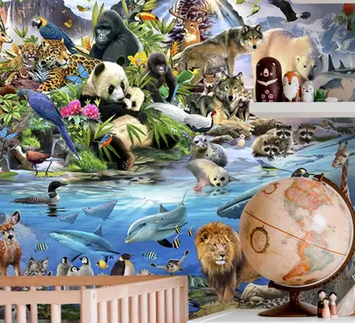 Все животные мира» — создано в Шедевруме