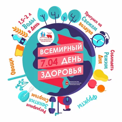 7 апреля - Всемирный день здоровья - ГУЗ «Гомельская городская клиническая  поликлиника №8»