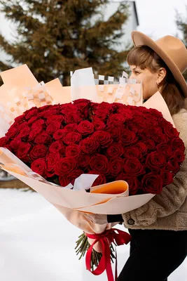 101 Красная и Белая Роза - купить букет с доставкой. Цена, фото, отзывы,  подарки | Ukraineflora