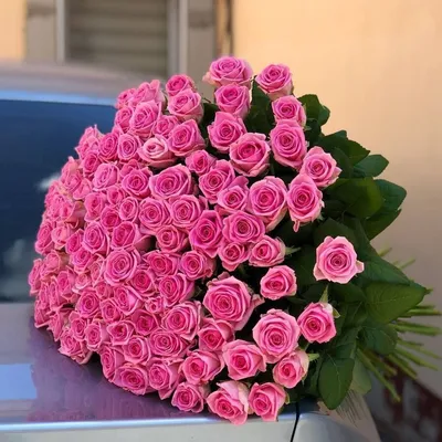 Букет из 101 розы \"Ты и я\"» с розами - купить в Пскове за 27 330 руб