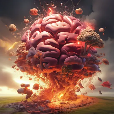 Взрыв мозга» — создано в Шедевруме