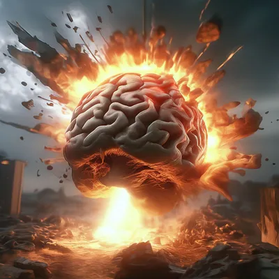 Взрыв мозга» — создано в Шедевруме