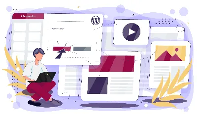 Как вставить картинку в меню WordPress - YouTube