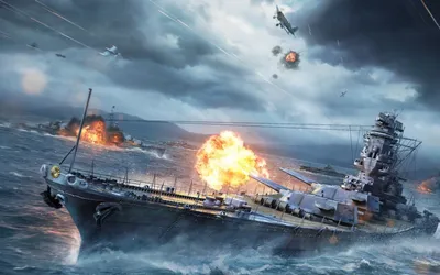 Онлайн игра World of Warships обои для рабочего стола, картинки и фото -  RabStol.net