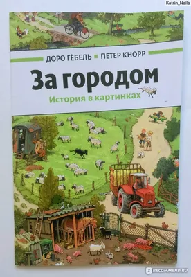 За городом. Гёбель Доро, Кнорр Петер - «? Виммельбух \"За городом\" ?  Развивающая книга-гляделка увлечет ребенка интересными сюжетами и красивыми  иллюстрациями ?» | отзывы