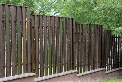Забор из штакетника 70м ral7024/7024 Серый графит матовый в Москве