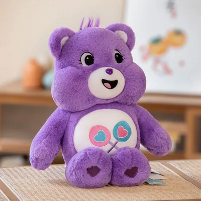 Заботливые мишки/плюшевая кукла злого радужного медведя - купить с  доставкой по выгодным ценам в интернет-магазине OZON (1204941124)
