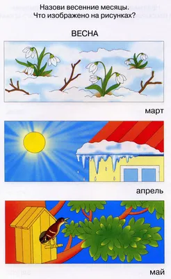 Времена года для детей: весна. Занимательно об окружающем мире.