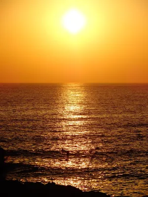 Закат солнца на море картинки