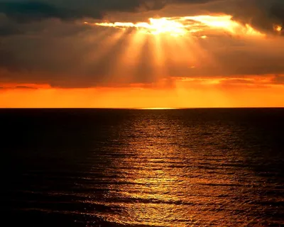Закат солнца, Вечер, Ландшафт, Сумерки, Пейзаж, Крым, чёрное море, море  Stock-Foto | Adobe Stock