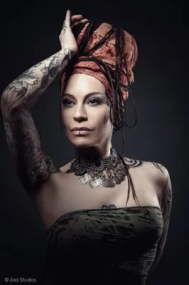 Nargiz Zakirova | Bald women, Beauty, Tattoos