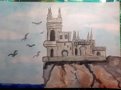 Раскраски замок для 6 лет (55 фото) » рисунки для срисовки на Газ-квас.ком