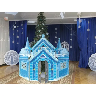 Мастерская Деда Мороза»: «Замок снежной королевы» - YouTube