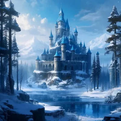 Поделка Замок Снежной Королевы №174441 - «Зимняя сказка» (06.02.2024 -  15:18)