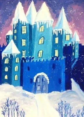 Пазл «Замок Снежной королевы» из 225 элементов | Собрать онлайн пазл  №290613 бесплатно