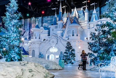 Набор новогодних декораций - \"Замок снежной королевы\": фото,  характеристики, цена | Купить в интернет-магазине с доставкой по Твери и  Москве