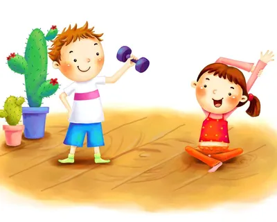 Зарядка по утрам для детей: энергичное начало дня с упражнениями! — Блог ⏩  Крепыш