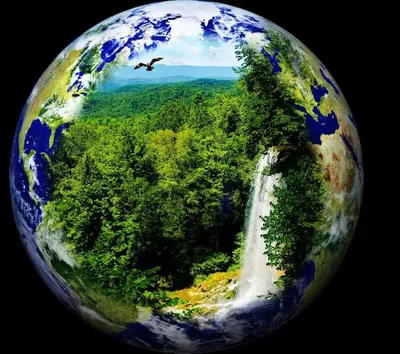 Зеленая планета стоковое фото. изображение насчитывающей идеи - 35292420