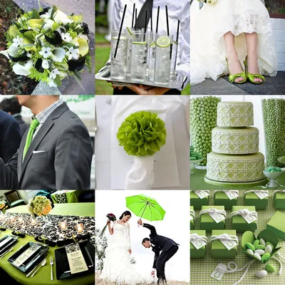 Организация и проведение свадьбы в зеленом цвете в Москве - ART EVENT