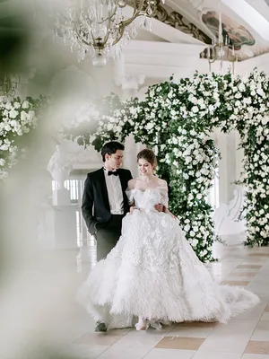 Бело зеленая свадьба - Свадебный декор и флористика Wedart.com.ua